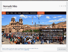 Tablet Screenshot of nomadicniko.com